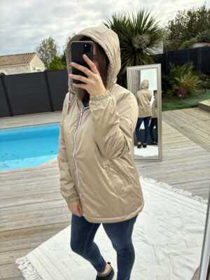 IMG_2773 Parka mi-longue imperméable avec capuche