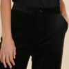 Pantalon noir en velours