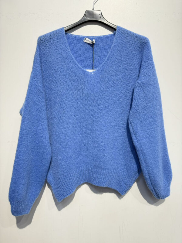 Pull en laine et kid mohair