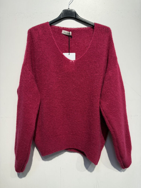 Pull en laine et kid mohair