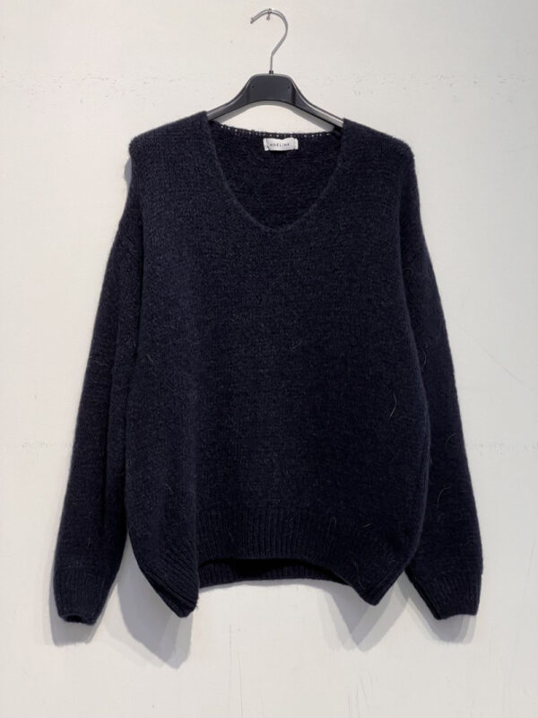 Pull en laine et kid mohair