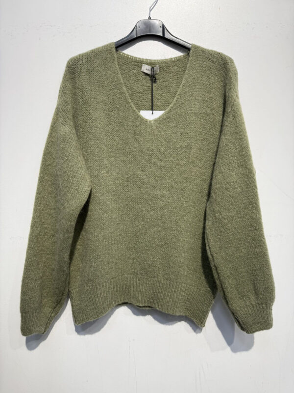 Pull en laine et kid mohair