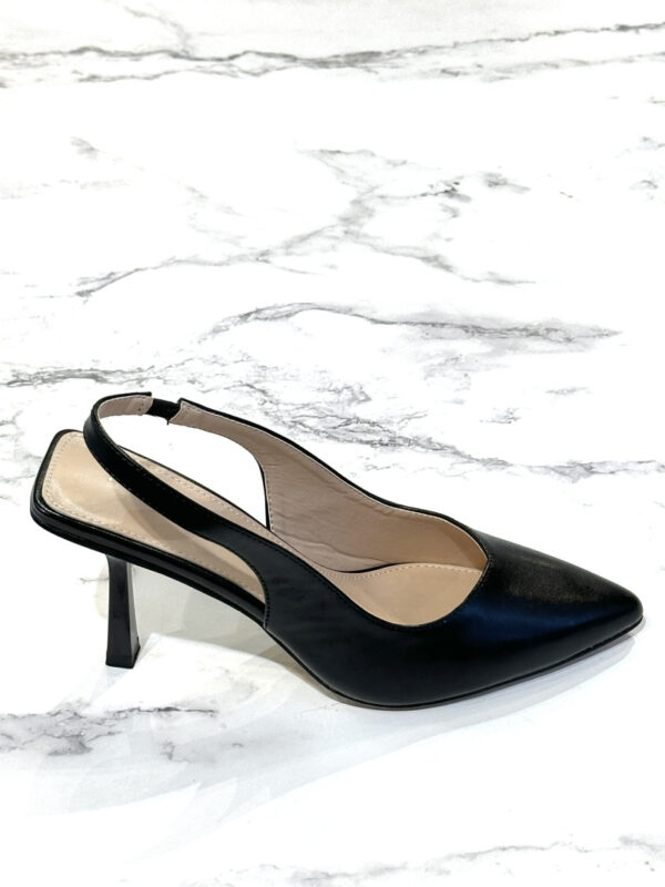 Escarpin noir mat