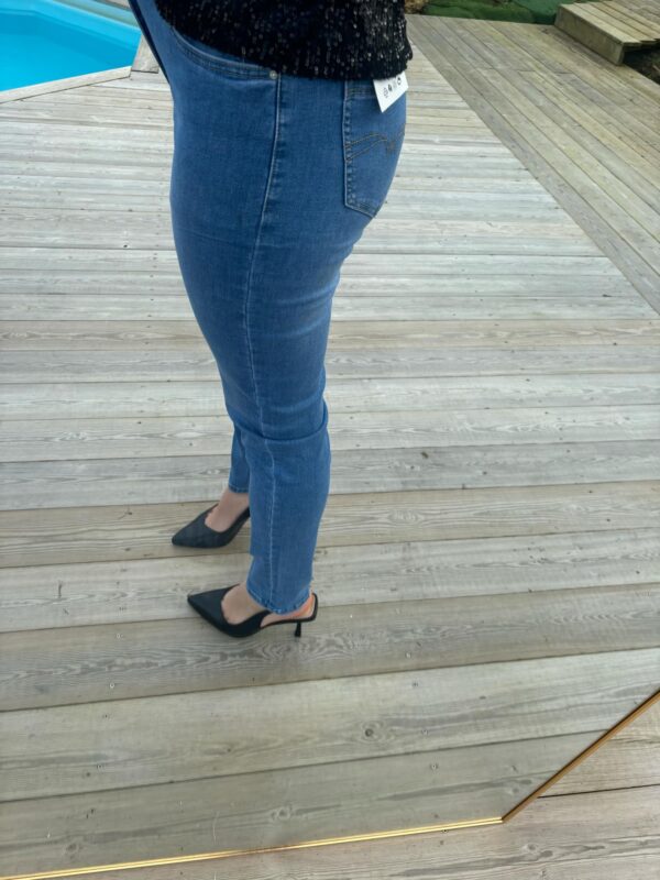 Jean Slim Bleu Clair Grande Taille