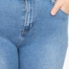 Jean Slim Bleu Clair Grande Taille