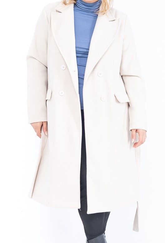manteaux-en-boulee_vanille_66eca3302f767 Manteau mi long ceinturé grande taille