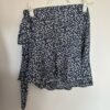 Jupe short fluide fleuri
