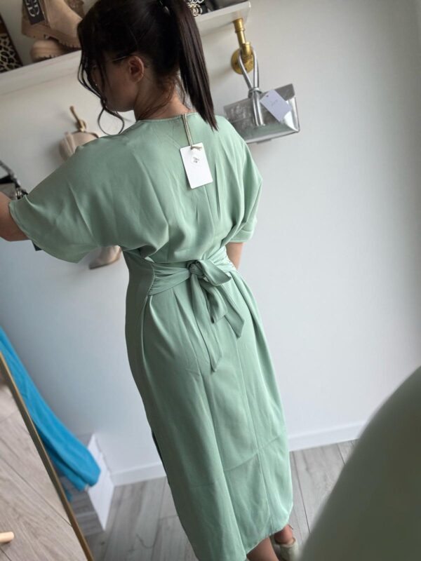 Robe longue avec fente