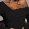 Top à épaules dénudées
