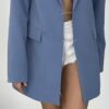 Veste blazer overzise bleu ciel