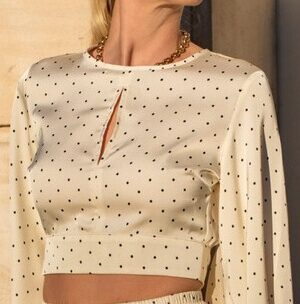 blouse-heloise-imprime-a-pois-manches-evasees_gros-pois_67f66b5c691d2 Blouse Eloise imprimé pois manches évasées