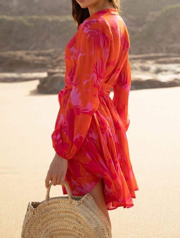 Robe patineuse Sonia fuchsia