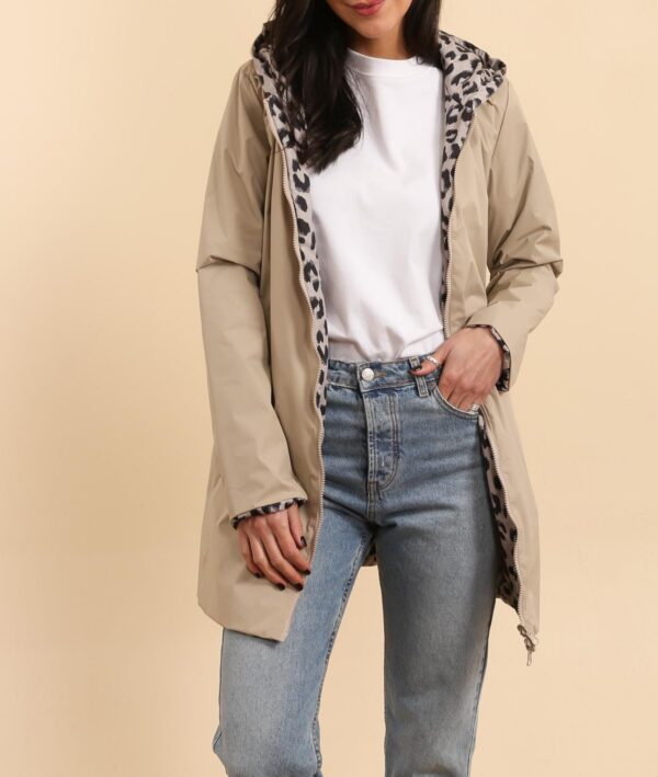 Parka 3/4 réversible