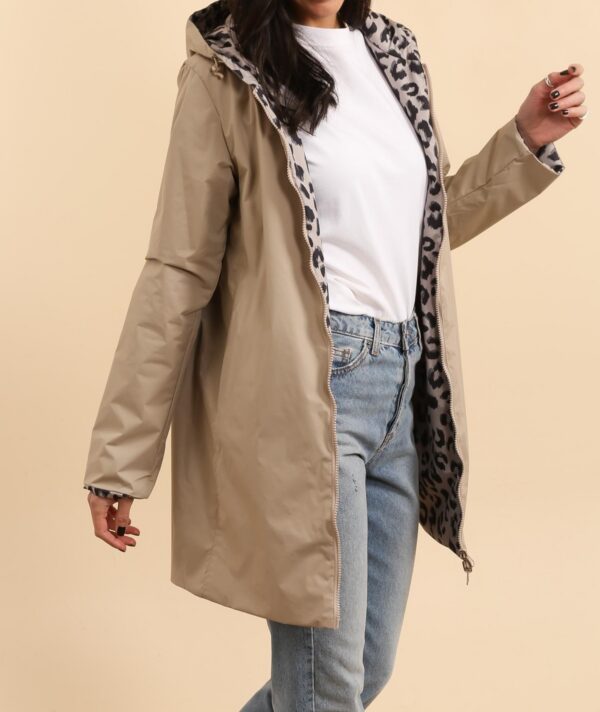 Parka 3/4 réversible