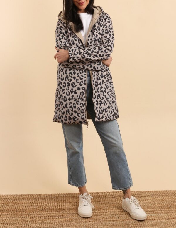 Parka 3/4 réversible