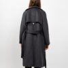 Manteau trench gris