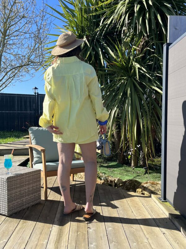 Ensemble chemise et short femme